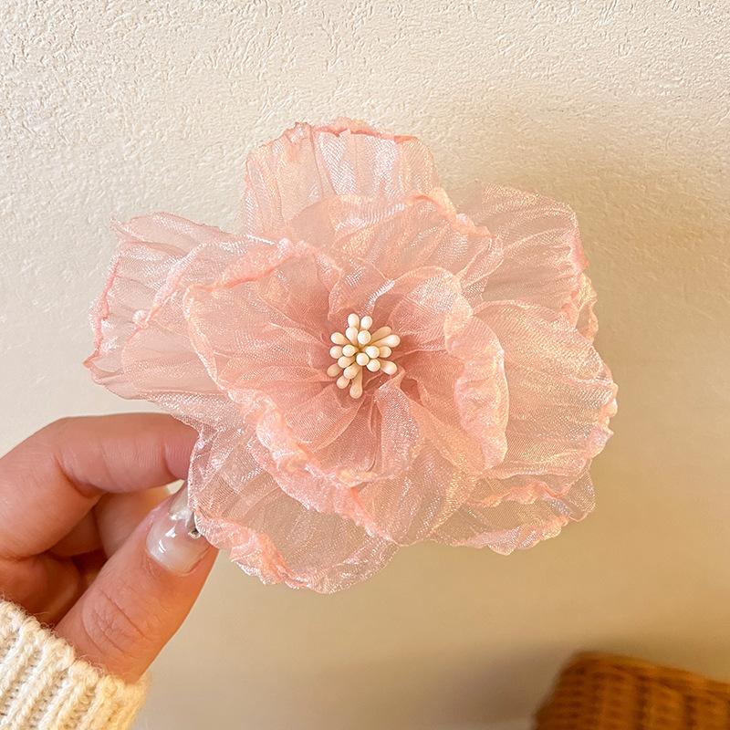 Mũ Cài Tóc Cho Bé Gái, Ngọt Ngào Và Siêu Thanh Lịch, Hình Hoa, Hàng Mới Về, Thanh Lịch Và Dễ Phối Đồ Phụ Kiện Tóc Được Tin Cậy Và Thanh Lịch 9
