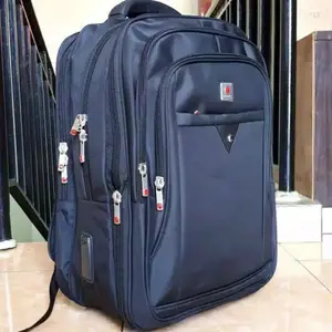 RANSEL IMPOR JUMBO UKURAN 20 INCH LAPTOP MERK POLO SUPER WARNA HITAM COKLAT DAN BIRU NAVY