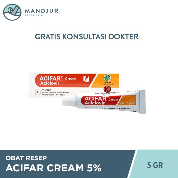 Acifar Cream Isi 5 Gram Tube