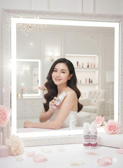 [100ml] Alpha Glowhite Body Lotion Whitening & Moisturizing| Body Cream Body Lotion Menghidrasi Kulit