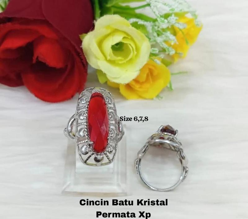 Product Introduction of Cincin Wanita Xuping Batu Permata Fashion Cincin - Rings Rings 6