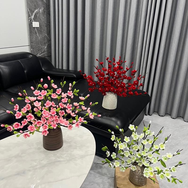 KÈM BÌNH Combo làm hoa Tết kẽm nhung loại 1 kèm bình chuông mini