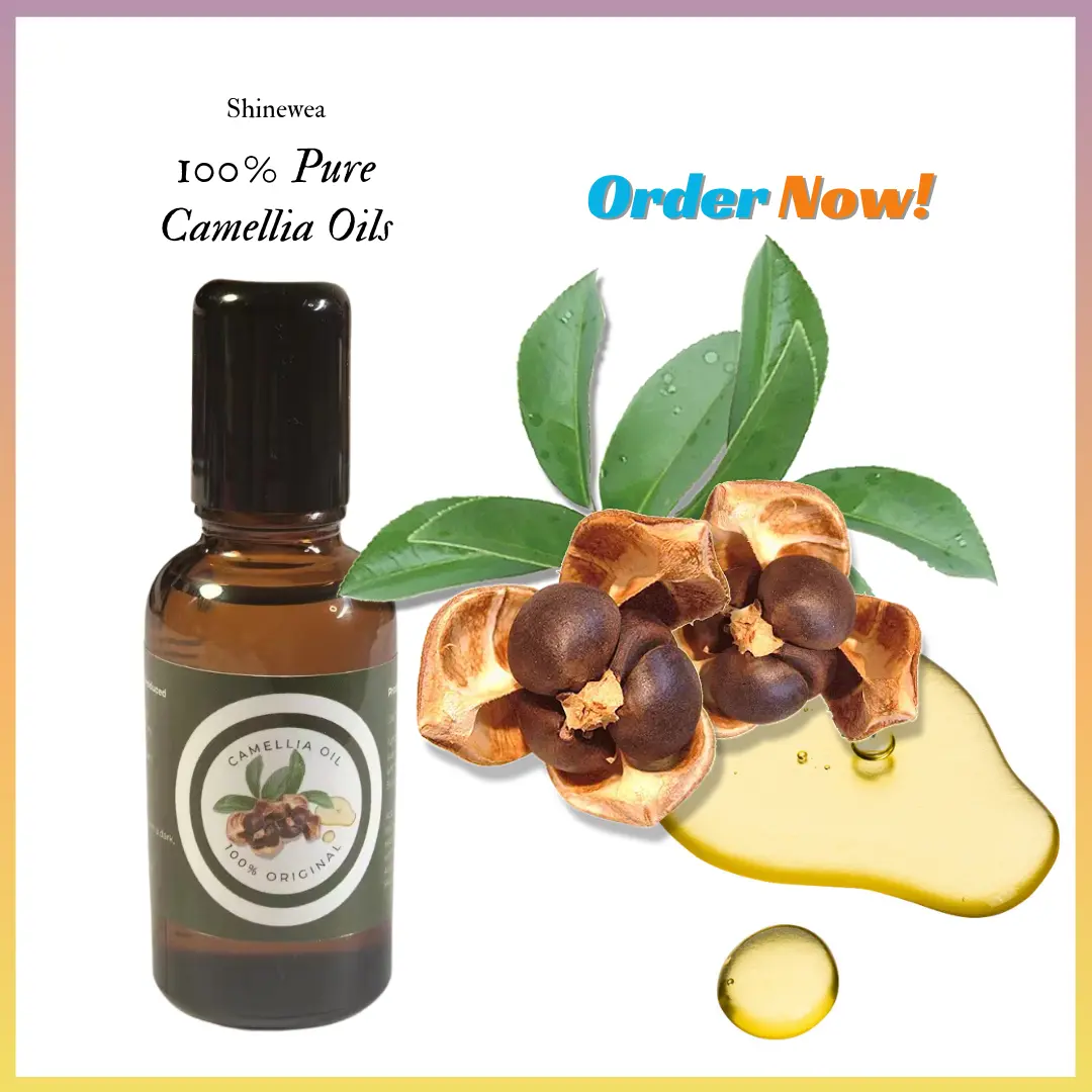 Food Grade 100% Pure Camellia Essential Oil for Home Health Care 30ml