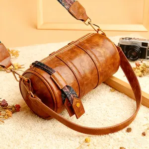 Tas Tangan Edisi Baru 2025, Produk Terlaris di Indonesia, Tas Bahu Multifungsi, Desain Niche Premium, Tas Silinder, Tas Tangan Mewah Ringan