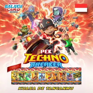 Monsta Galaxy Card Indonesia • Pek Techno Breaker