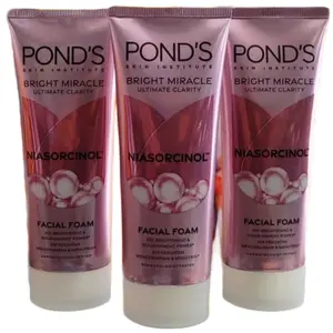￼POND'S FACIAL FOAM 100ML Wajah Muka Perawatan Mencerahkan Cleanser Membersihkan Berminyak face wash