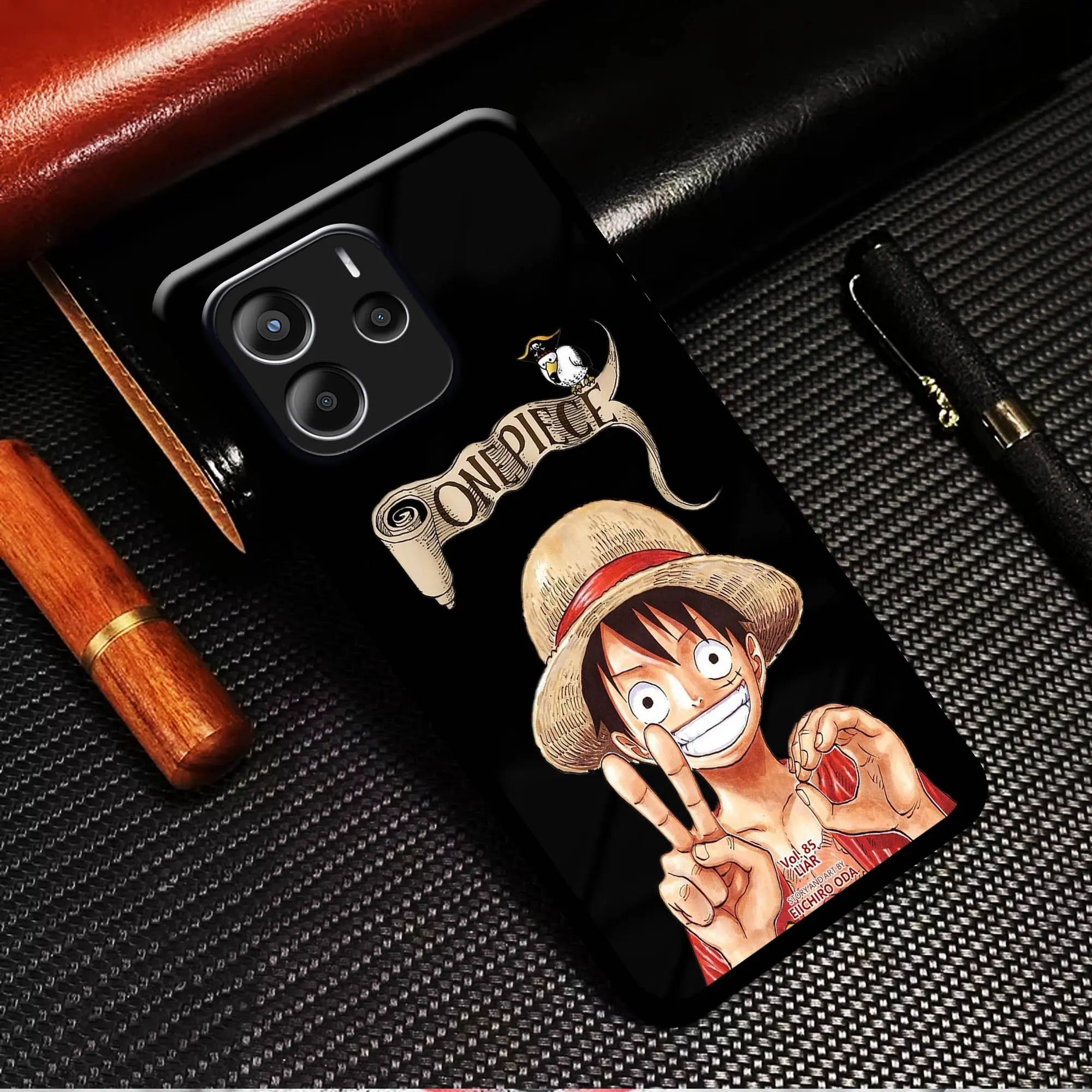 (CK14) Case Glass anti pecah For Redmi Note 14 5G - case custom Anime - case Wibu Smartphone Casing - case all type