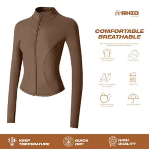Jaket Sporty Wanita Slim Fit Anti UV UPF Hitam Stylish Dingin Nyaman untuk Aktivitas Outdoor Ramah Kulit Cocok untuk Berjalan-jalan dan Berolahraga