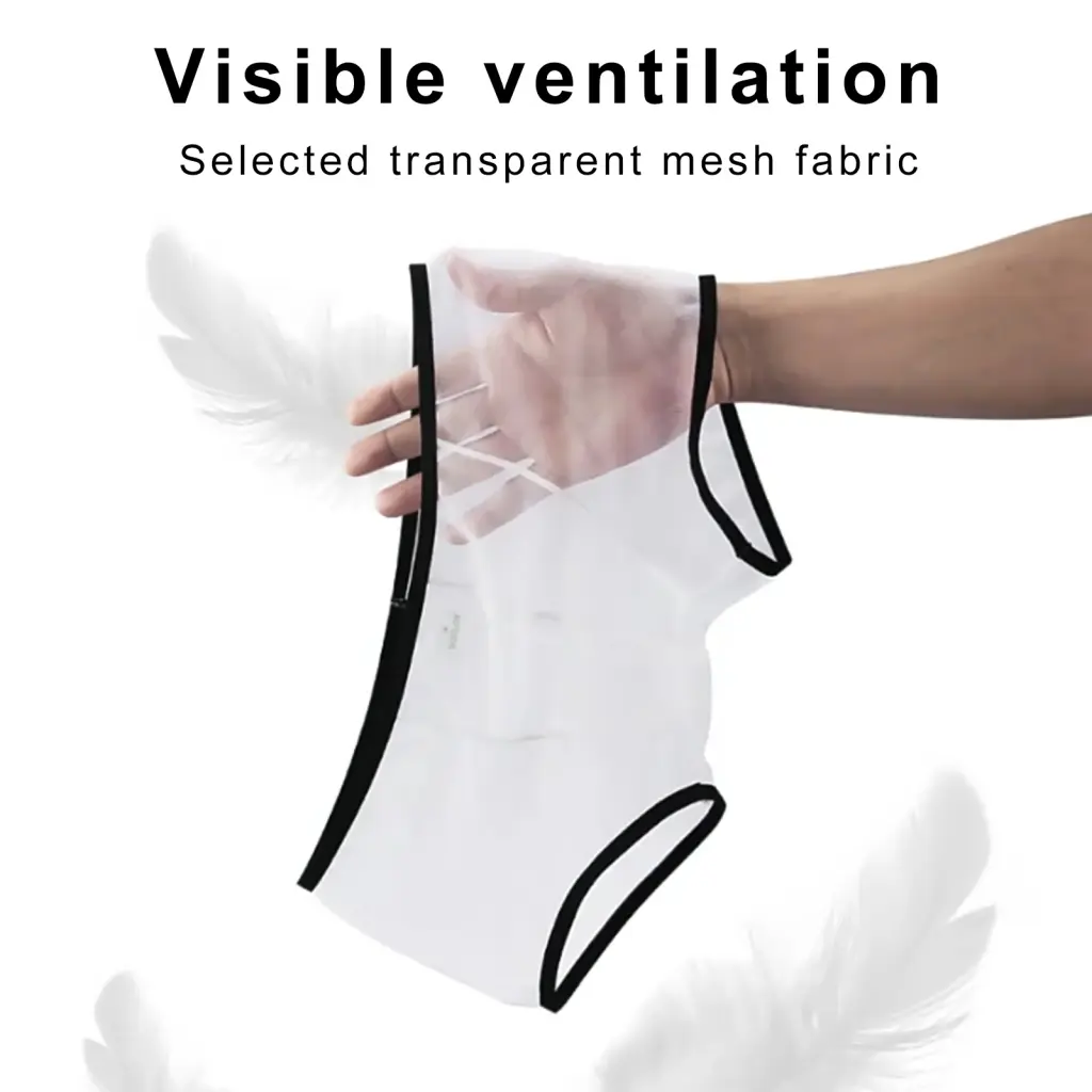 Witendma-Quần Lót Nam Trong Suốt, Khối Màu, Có Thể Giặt Được, Đóng Vừa Vặn, Quần Lót Mặc Hàng Ngày