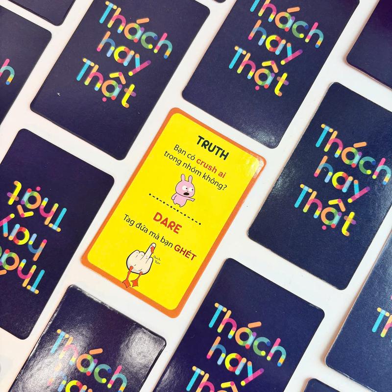 Bài Thách Hay Thật Truth Or Dare cho nhóm bạn drinking game boardgame hài hước
