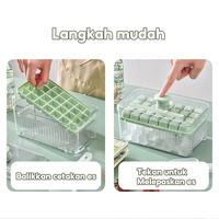 Gambar Cetakan ice 28 Grid dan 56 Grid Cetakan ice tekan Ice cube maker dengan press handle - Green 28 dari MISS DUAN Kota Administrasi Jakarta Utara 4 Tokopedia