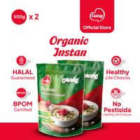 Gambar OATSY Organic Instant Oatmeal 500gr (Double Pack) dari Oatsy Oatmeal & Muesli Kota Administrasi Jakarta Barat 1 Tokopedia