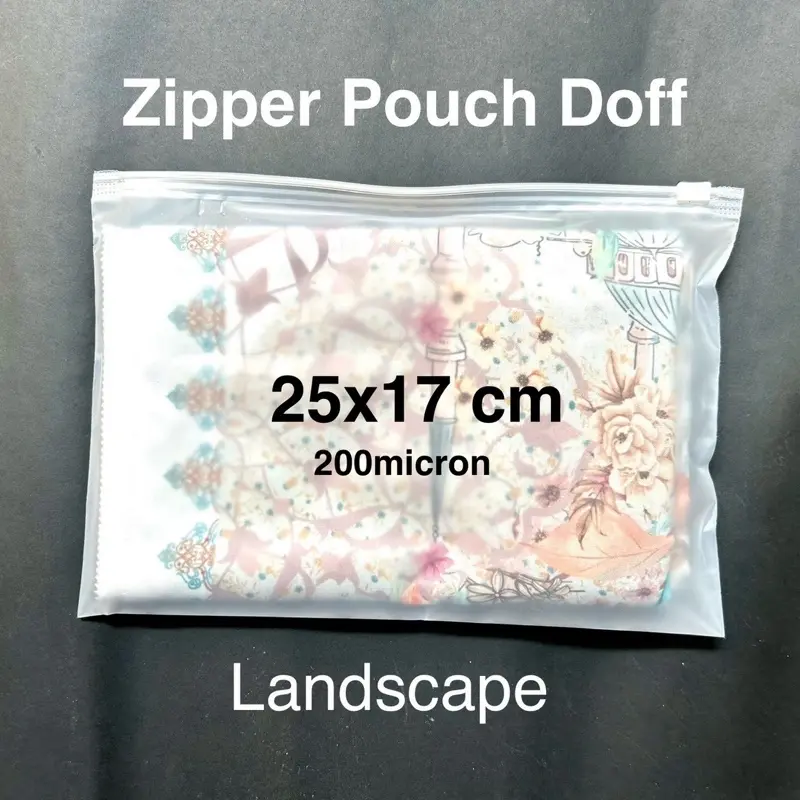 Zipper Bag Hijab / Ziplock Hijab 200micron 2