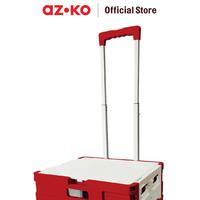 Gambar AZKO Maxbuilt Troli Lipat Portabel 25 kg Dengan 4 Roda - Merah/Putih Hand Truck Portable Troli Barang Empat Roda dari AZKO Indonesia Kota Administrasi Jakarta Selatan 4 Tokopedia