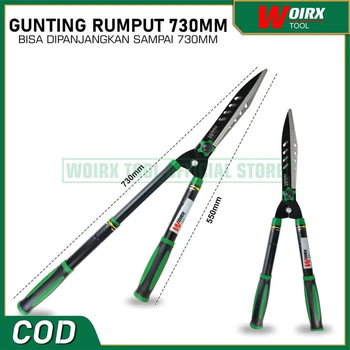 NEW PRODUK WOIRX TOOL GUNTING RUMPUT 730MM 73CM PEMOTONG RUMPUT DAHAN RANTING POHON TANAMAN TAMAN KEBUN