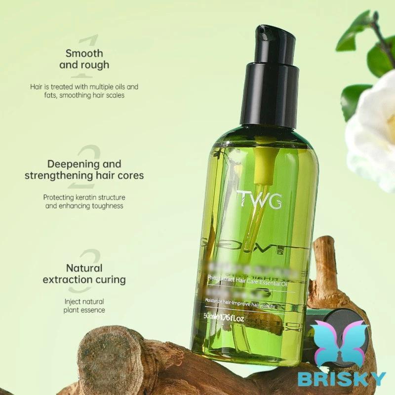 TWG Hair Serum Vitamin Rambut Kering Mengembang & Anti Rontok 3