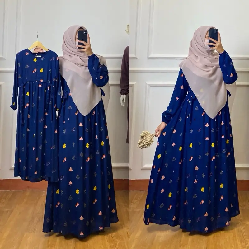 AYANA DRESS By Aishwa.clo | Gamis Ibu Anak | Daster Midi