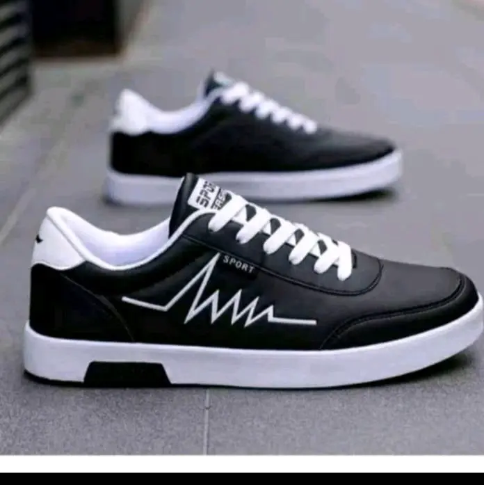 SEPATU SNEAKERS CASUAL SHOES PRIA&WANITA MOTIF KOREA KODE DETAK JANTING DAN KUMAI SANGAT ELEGANT DAN SIMPLE Kasual 1
