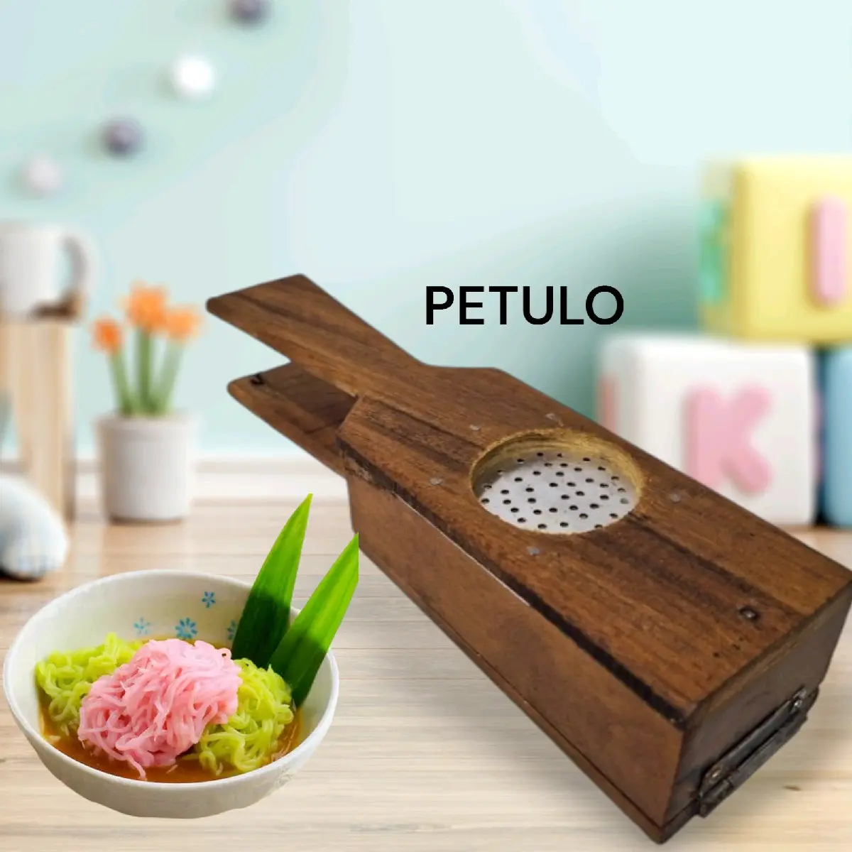 Cetakan Kue Basah Tradisional, Petulo, Putu Mayang, Akar Kelapa, dan Lainnya - Kitchenware piring mangkok