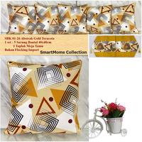 Gambar SARUNG BANTAL SOFA KURSI MINIMALIS MEWAH PREMIUM ZIGZAG COKLAT BATA dari Smartmoms.shop Kab. Bekasi 5 Tokopedia