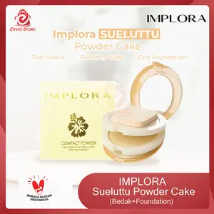 ENVIO - Implora SUELUTTU Powder Cake - 2 Bedak 1 Foundation