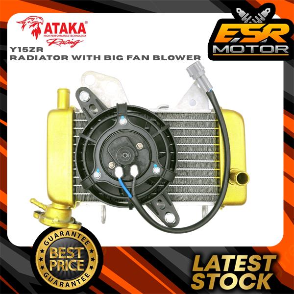 ATAKA Y15ZR RACING RADIATOR WITH BIG FAN BLOWER 500ML 32MM - TikTok ...