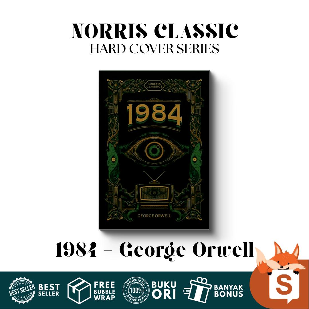 solusibuku - [ENGLISH HC] Buku Novel 1984 - George Orwell (Norris Classic) Hard Cover