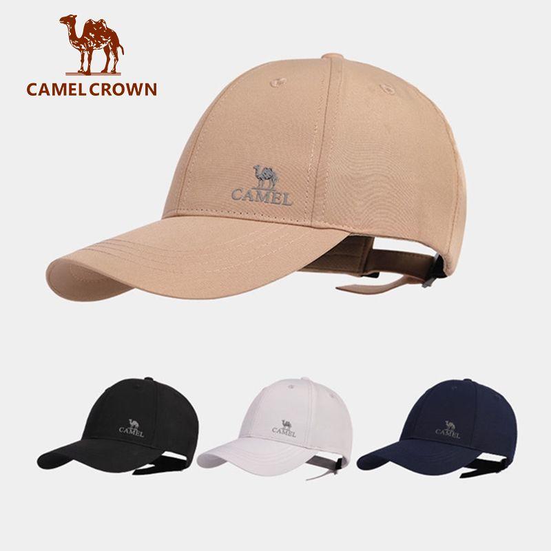 Mũ Bóng Chày Thể Thao Ngoài Trời, Camel Crown, Dành Cho Nam Và Nữ, Mũ Mỏ Vịt, Thoáng Khí, Che Nắng, Mũ Chống Nắng, Thích Hợp Cho Mùa Thu Và Mùa Đông, Che Mặt, 133BARC017
