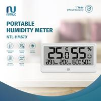 Gambar Notale Hygrometer Thermometer Humidity Meter Alat Ukur Kelembapan Suhu HM670 dari Notaleid Kota Administrasi Jakarta Utara 1 Tokopedia