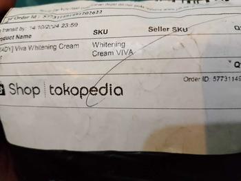 Product Review of [READY] Viva Whitening Cream 15gr from s**a 0