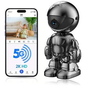 3MP スマートヘッドシェイクカメラ｜WiFiデュアルバンド｜人検知 + 赤外線ナイトビジョン｜クラウドストレージ + インタホン｜IP64防塵｜家庭用防犯に必須