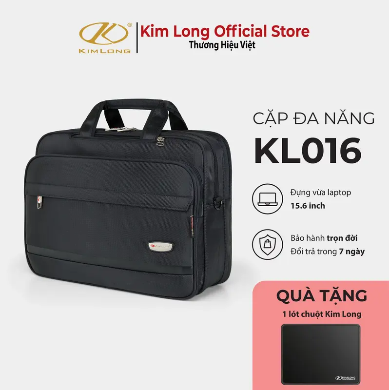 Cặp Đa Năng Nam Nữ Cho Học Sinh Cấp 2 Cấp 3 Kim Long KL016 0