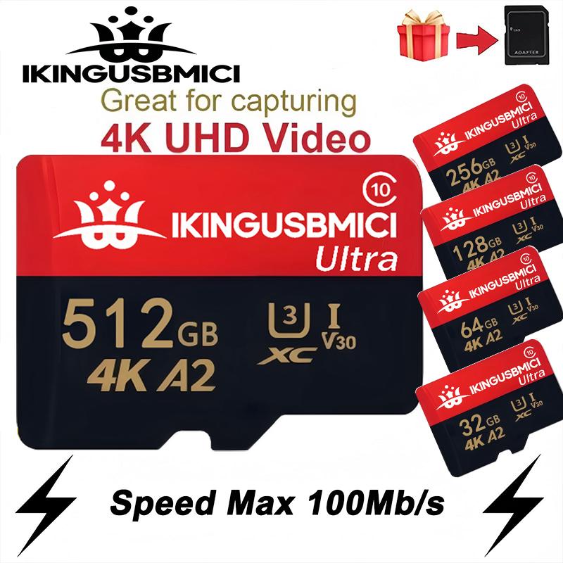 Original 32GB 16GB 512GB 64GB 8GB 256GB 128GB 4GB MicroSDHC Crush Resistant