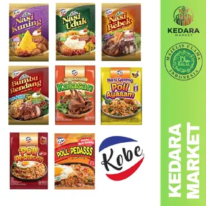 Kobe Bumbu Aduk Nasi Instant Sachet Halal Ecer Bisa Campur Per Renteng Kedara Mart