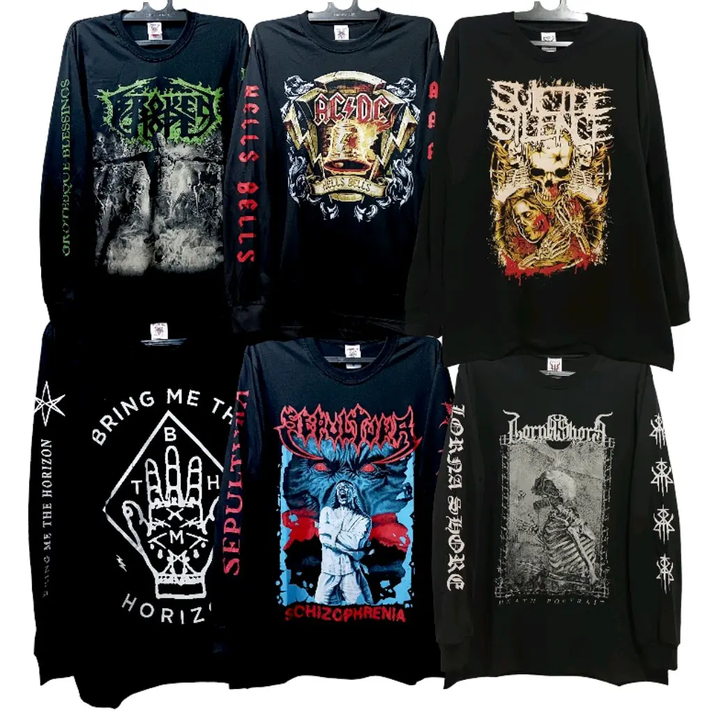 KAOS LENGAN PANJANG | CAMPUR | ORDER DISINI