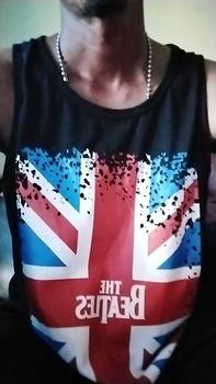 Product Review of ShopAoi Singlet The Beatles / Kaos tanpa lengan / Kaos Dalam / Singlet Murah Santai Hitam Motif Pria Polos from R**s 0