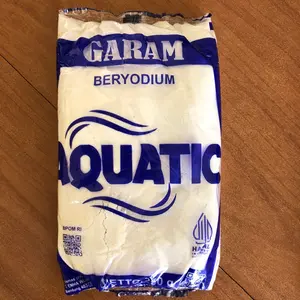 Garam Aquatic 1pcs 250gram Beryodium Bumbu Dapur Halus Putih Bersih Masak Uyah Salt Rempah Masakan Penyedap Garam Masak Asin