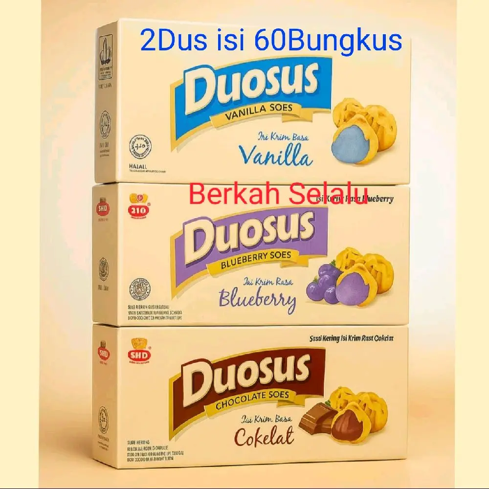 2Dus DuoSus isi 60bungkus  30gr Exp JUNI 2027