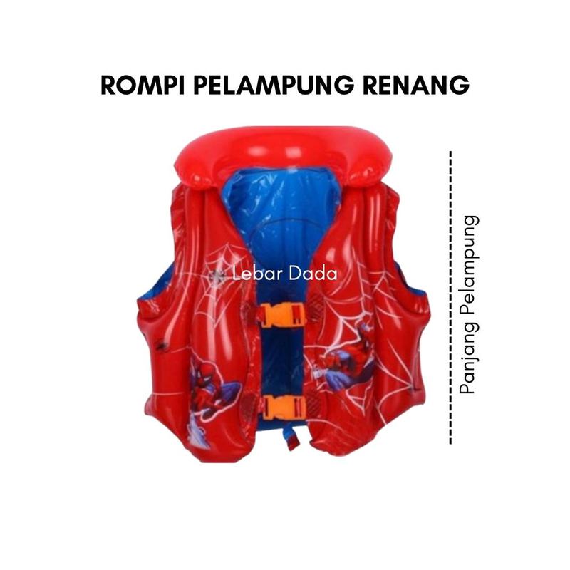 Product Introduction of Pelampung Rompi Renang Anak Karakter Usia 5-8 Tahun 1