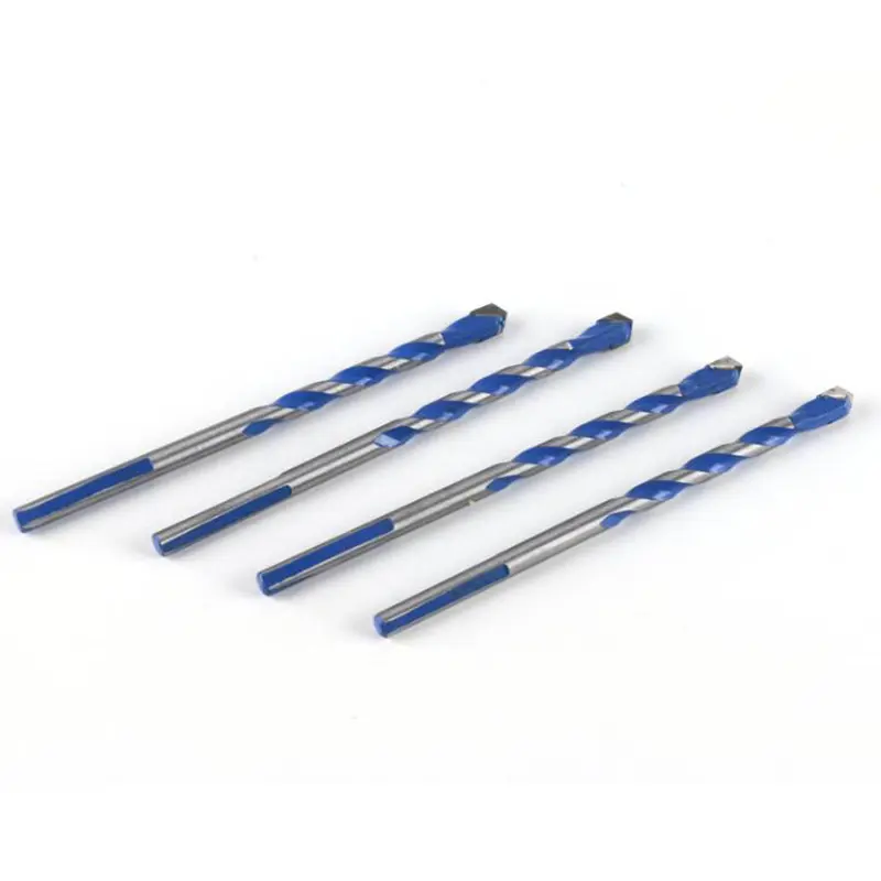 Mũi khoan đa chức năng chất lượng cao, Xanh da trời 3mm đến 12mm, 1 mảnh, Spade xoắn 3