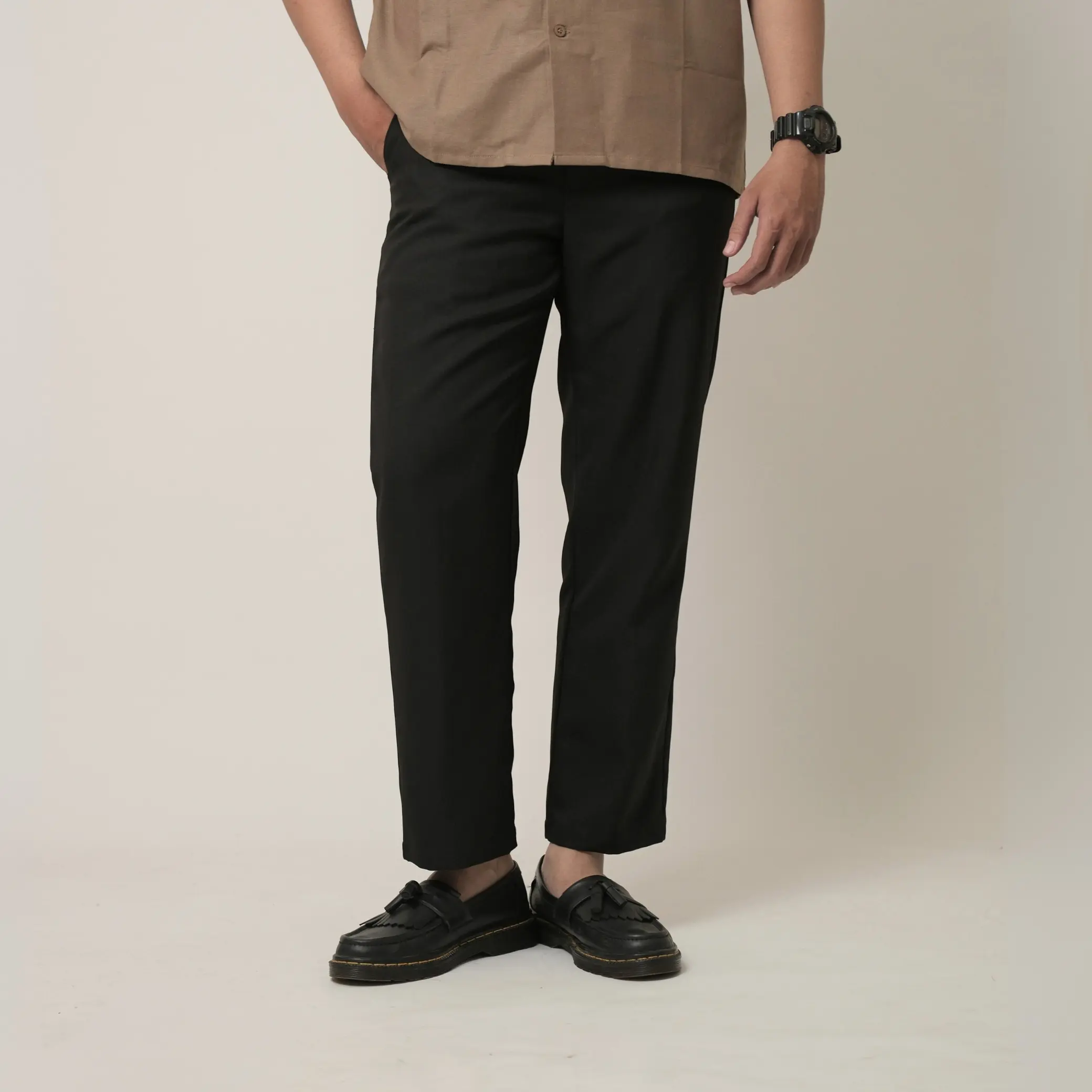 DIVSOUTH Celana Panjang Formal Pria ankle Pants Premium Trouser pria | Hanzo