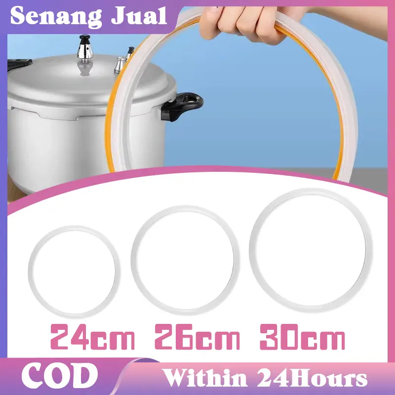 24 26 30cm Karet Seal Panci Presto Pressure Cooker Tinggi / Awet/Silikon Food Grade / Karet Panci Presto Universal