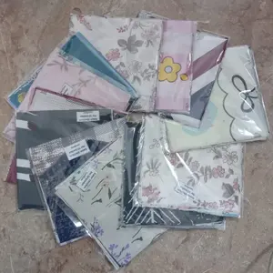 Perca Katun 10x10 cm Per 10 Lembar Kemasan Isi 10 Lembar Motif Random Warna Random Cocok Untuk Kebutuhan Anda