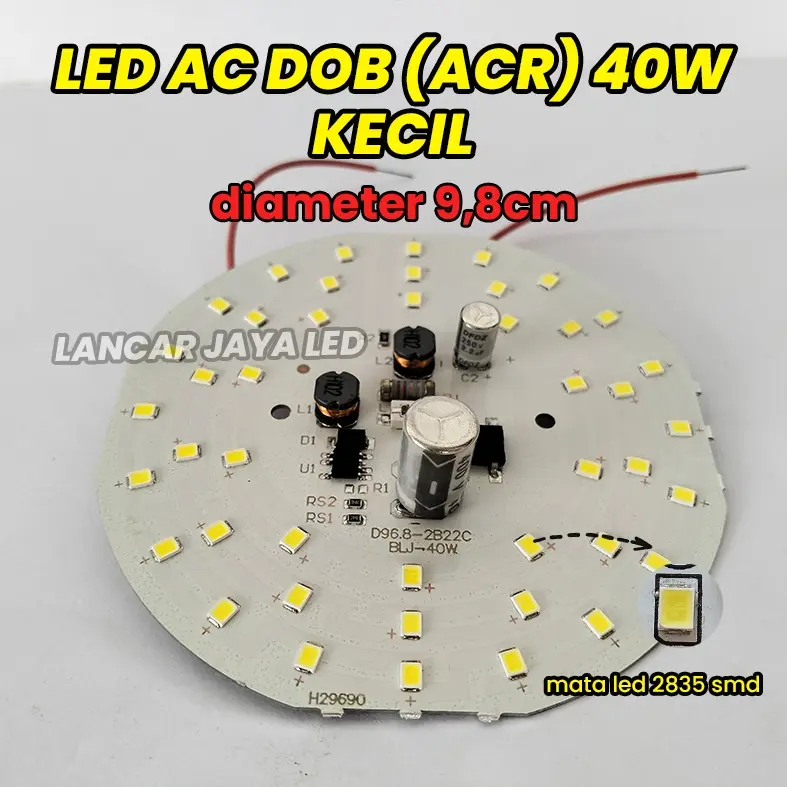 LED AC (ACR) 40watt ~Lancar Jaya LED~ Free kabell