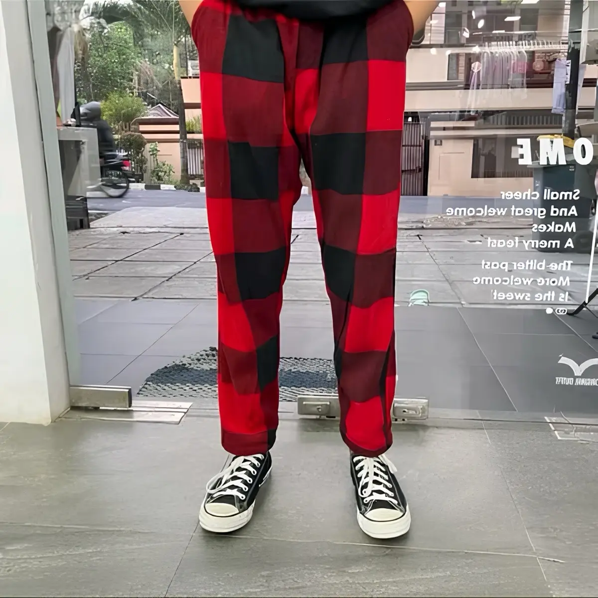 CELANA PANJANG FLANEL (PILIH MOTIF)  Dewasa