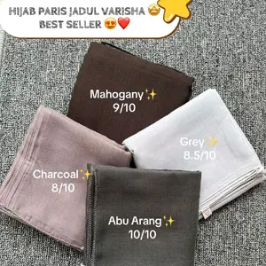 [READY] PARIS JADUL / HIJAB SEGIEMPAT PARIS / PARIS DAILY / HIJAB SEGIEMPAT PARIS JADUL TEGAK PARIPURNA