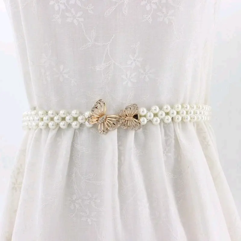 Belt Mutiara Ikat Pinggang Full Mutiara 50gram Perempuan Aksesoris 4