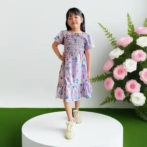 Dress daster fuji anak perempuan set remaja kekinian terbaru 2025