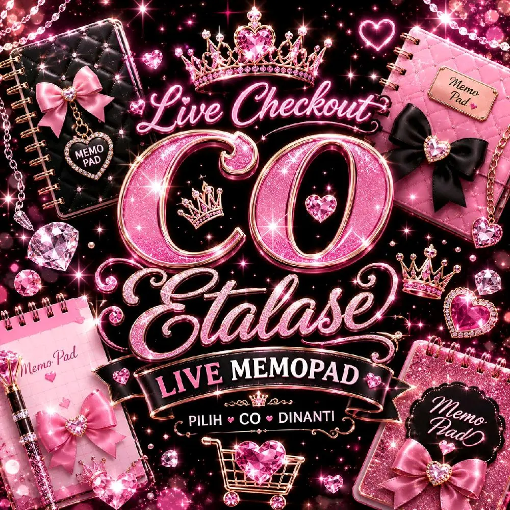 CO ETA LIVE MEMO PAD Spesial Rebutan dengan design cantik dan menarik