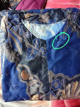Product Review of Maura Couple / Couple Gamis Kemeja Pria Lengan Pendek Baju Ibu Batik Muslim from A** 0
